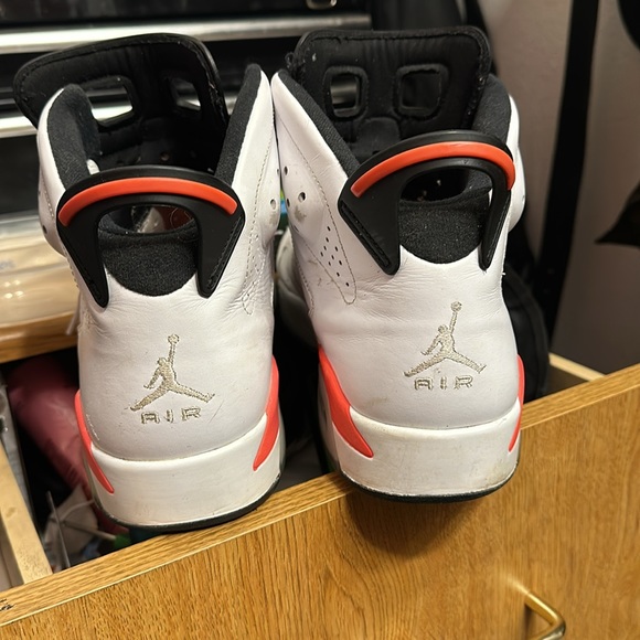 Air Jordan 6 Retro “White Infrared” size 11.5 men’s still in good condition - Picture 3 of 7